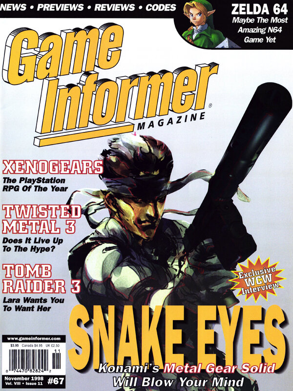 Game Informer Issue 67 (November 1998) cover